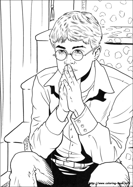 Harry Potter coloring picture